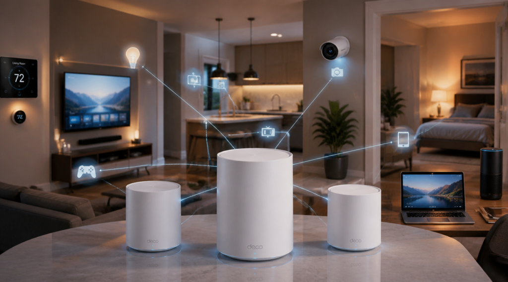Wi-Fi mesh vs router singur: ce alegi pentru 30+ dispozitive