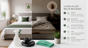 Dezinsecție DIY în 5 pași: Cum scapi de plosnițe și dăunători