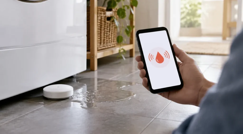 Senzori de scurgere apă smart home: alertă pe telefon și amplasare corectă